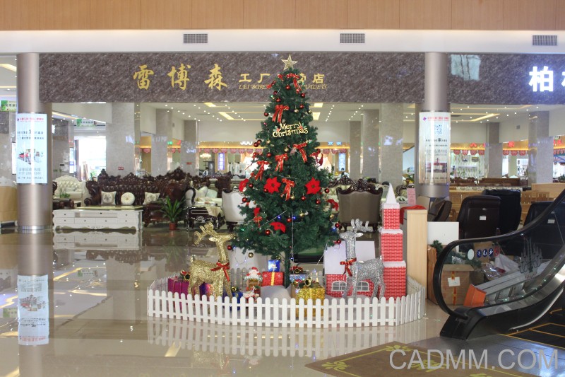 乐从家具商场邀请您来共度圣诞节!